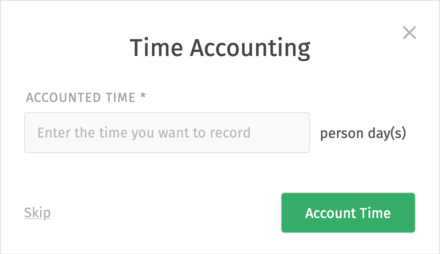 Time Accounting Unit